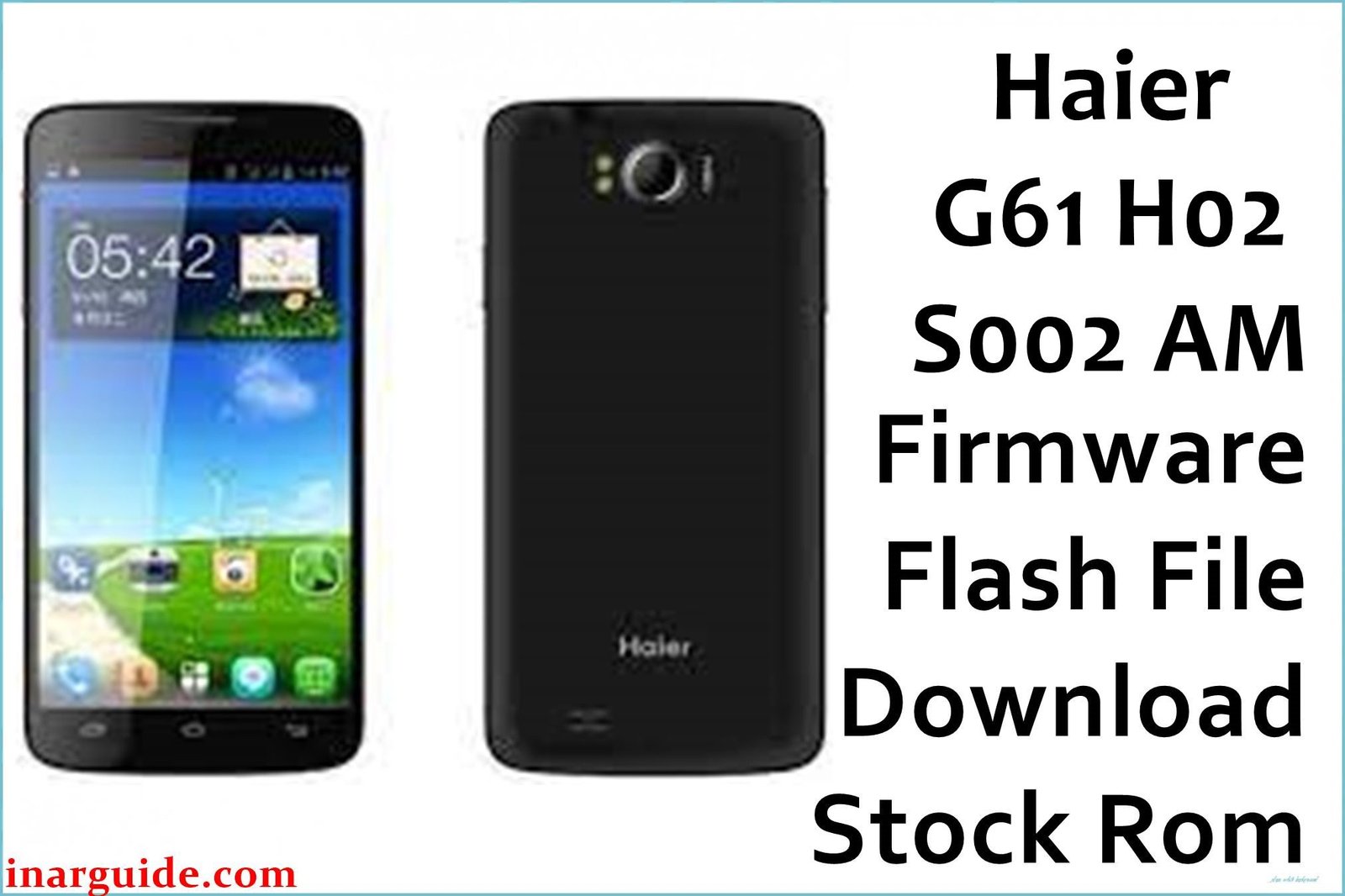 Haier G61 H02 S002 AM