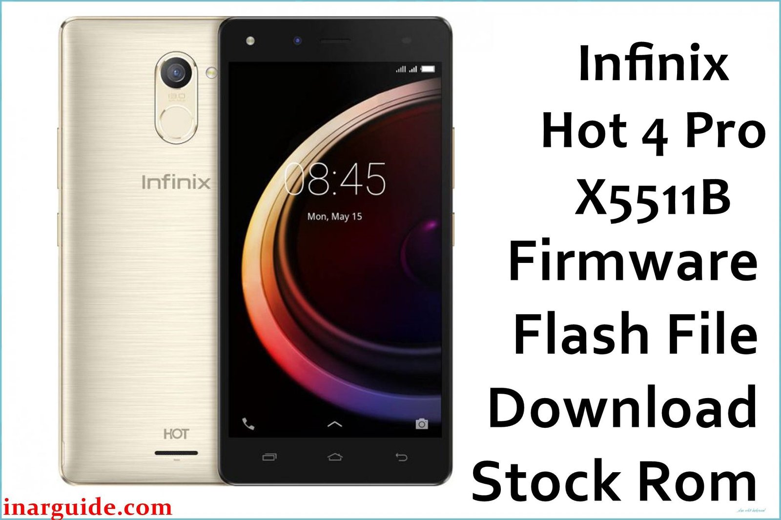 infinix hot 4 pro firmware