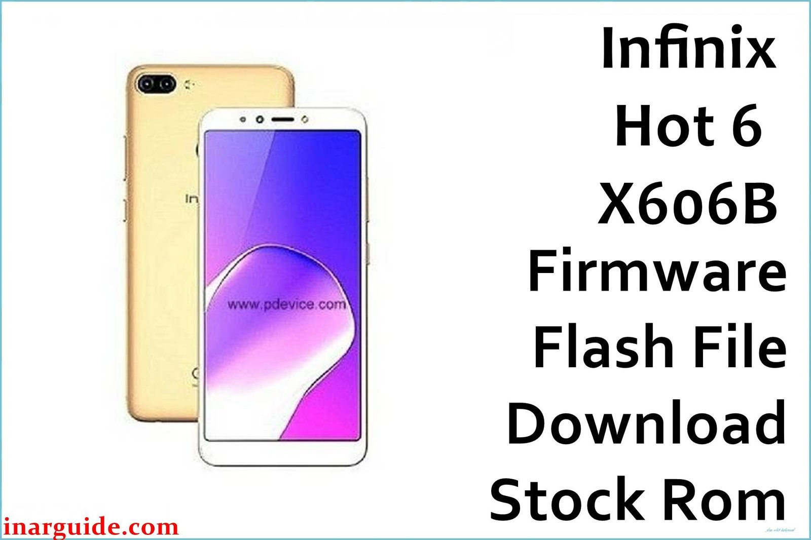 Infinix Hot 6 X606B