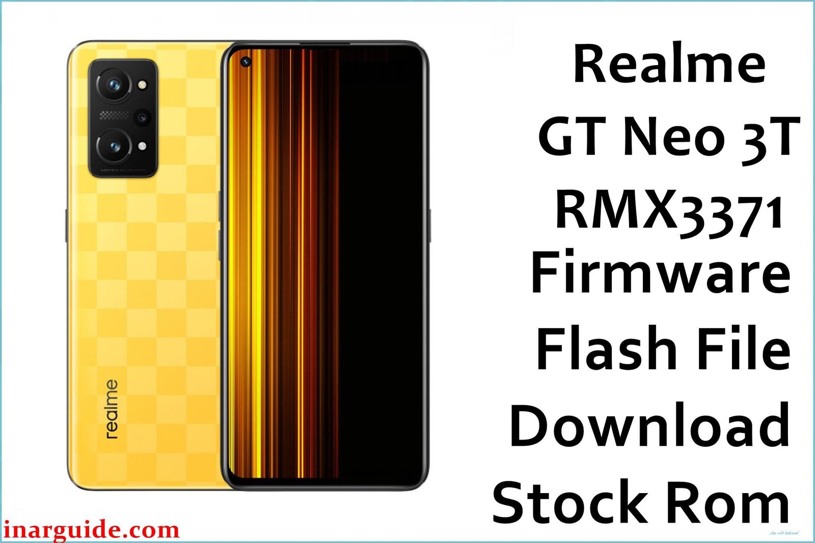 Realme GT Neo 3T RMX3371